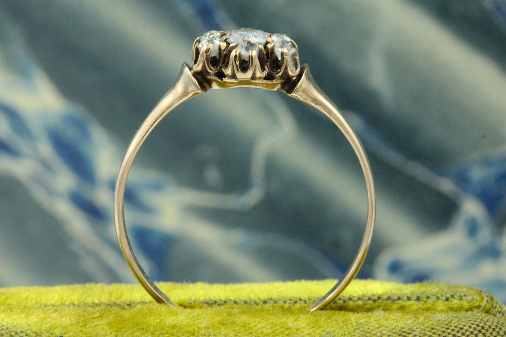 Art Deco Diamond Engagement Ring Antique Diamond Engagement Ring with Old  European Cut Diamond Platinum Wedding Ring - ER 371M — Antique Jewelry NYC